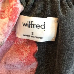 Aritzia Wilfred Promener Blouse Floral Ruffle Top thumbnail 4