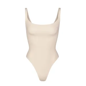 SKIMS (A1) Square Neck Bodysuit | Sand size M NWT thumbnail 3