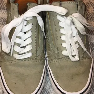 VANS Old Skool Unisex Sage Green Scotchgard Lace Up Sneakers Men’s 6 Women’s 7.5 thumbnail 4