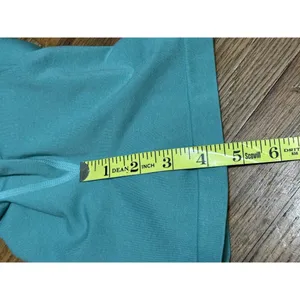 NVGTN Women's High Waisted Pro Seamless Compression Shorts 4.5" Teal Size Medium thumbnail 9