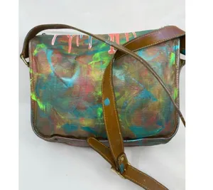 Vintage FENDI Customized with trims and Graffiti thumbnail 7