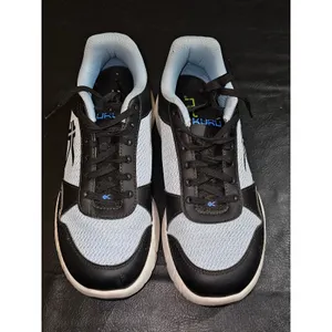 Kuru Womens Jet Black Misty Blue Quantum 2‎ Sneakers 10 Medium thumbnail 2