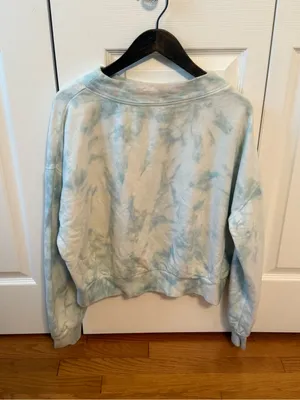 Anthropologie Pilcro Elayna Tie Dye Oversized Crewneck thumbnail 2