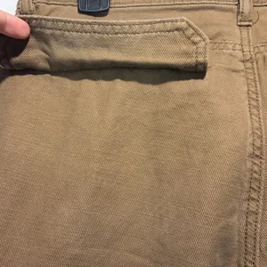 Kensie- Brown Wide Leg Cargo Style Pants Large Front Pockets Casual- Size 8 thumbnail 7