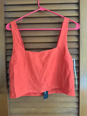 Lulus NWT Matching Set Crop Top And Shorts thumbnail 2