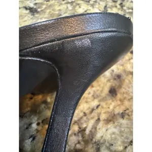 BLACK SUEDE STUDIO Onyx Crystal Embellished Mule Sandals Black Size 38.5 US 8.5 thumbnail 5
