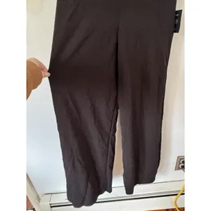 NWT Lulus Black Wide Leg Jumpsuit Size Small Sweetheart Neckline Empire Waist thumbnail 4