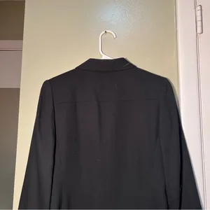 Valerie Stevens Women's Size 2 Petite Blazer‎ Suit Jacket Black Pure New Wool thumbnail 7