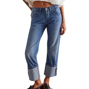 Free‎ People We The Free Slim Shade Selvedge Jeans True Blue Straight Leg 26 thumbnail 3