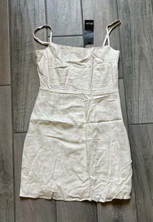 Nasty Gal I live for the sun linen mini dress thumbnail 1