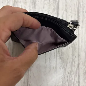 Coach Black Leather Card Wallet thumbnail 3