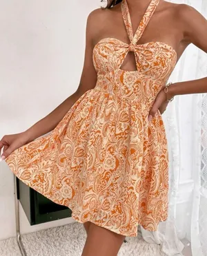 Halter dress thumbnail 1