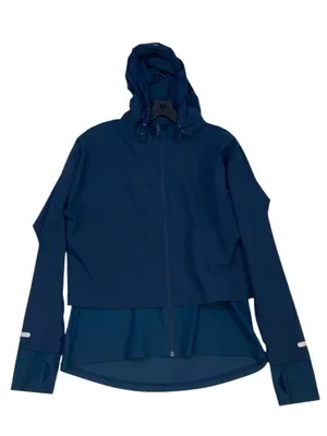 -Sweaty Betty London Jacket Womens Size L Navy Blue Double Layer Yoga Athleisure thumbnail 6