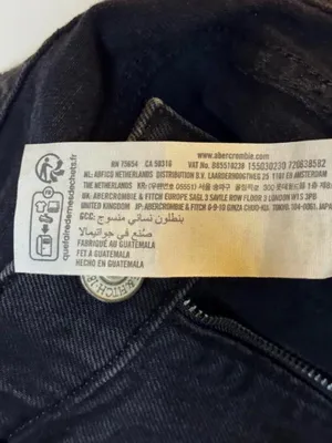 Abercrombie & Fitch Black 90s Relaxed High-Rise Jeans thumbnail 5
