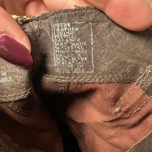 Steve Madden Studded Brown Leather Boho Western Cowboy Boots, Size 7, Pre Loved thumbnail 8