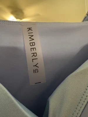 Kimberly C Powder Blue Athleisure Dress thumbnail 2