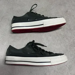 Converse Unisex Chuck Taylor Chuck 70 Patent Leather Low Military Green Shoes thumbnail 6