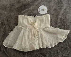 Princess Polly Tube Top White thumbnail 1