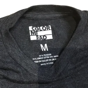 Color Me Rad T Shirt Gray Size M thumbnail 2