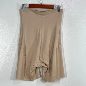 Naomi & Nicole Inside Magic High Waist Thigh Slimmer Shapewear 7929 Beige‎ 2X thumbnail 2