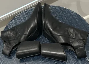Gianni Bini Leather Block Heels thumbnail 7