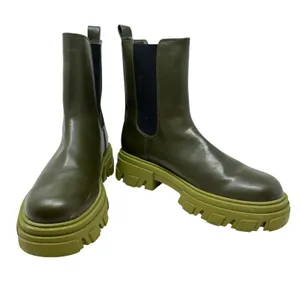 Oak + Fort Chunky Sole Chelsea Boots Military Olive Green‎ Size US 10 thumbnail 5