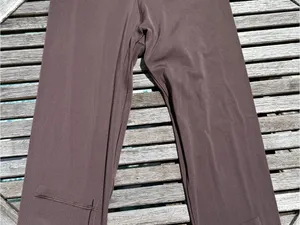 aerie Cocoa Brown Active Leggings thumbnail 1