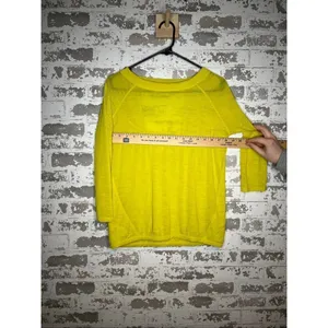 ATHLETA | women yellow open back athletic top thumbnail 4