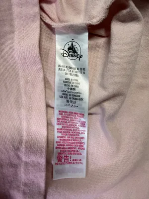 Disney World Walt Disney 50th Anniversary Spirit Oversize long Sleeve Shirt Pink XL thumbnail 6