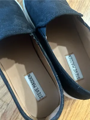 Women’s Steve Madden Gills Black Slip-On Casual Sneakers - NEW size 10 thumbnail 8