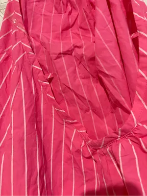 A New Day Sleeveless Shift Mini‎ Dress pin Striped Pink White Size medium thumbnail 9