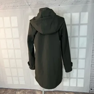 Lauren Ralph Lauren Green Water Resistant Hooded Fall Jacket Size XS thumbnail 7