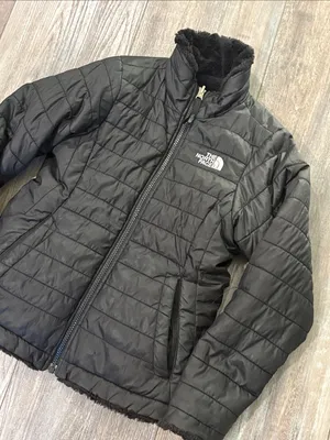 The North Face reversible black jacket thumbnail 2