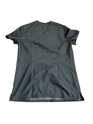 FIGS Gray V Neck Scrubs Top Size XS Womens thumbnail 2