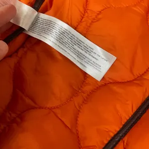 Mango MNG Anorak 012Melon Water Repellent Quilted Jacket Burgundy XXL NEW NWT thumbnail 13