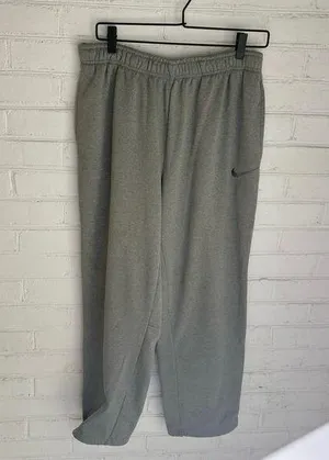 Nike Therma-Fit Light Grey Inner Drawstring Sweatpants Pockets SZ XL Athleisure thumbnail 1