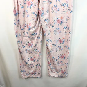 Catherine Malandrino Small Pajama Set Pink‎ Floral Short Sleeve Pants Soft 1698 thumbnail 14