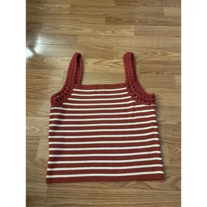 Aerie Crochet Sweater Tank Top Size Large thumbnail 7