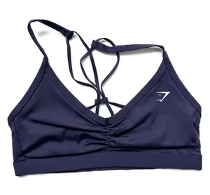 Gymshark M Ruched Strappy Sports Bra thumbnail 1