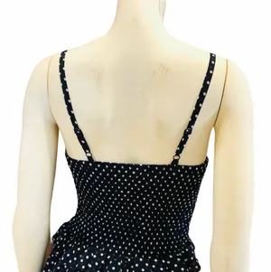 Blue & White Polka Dot Dress Size M thumbnail 10