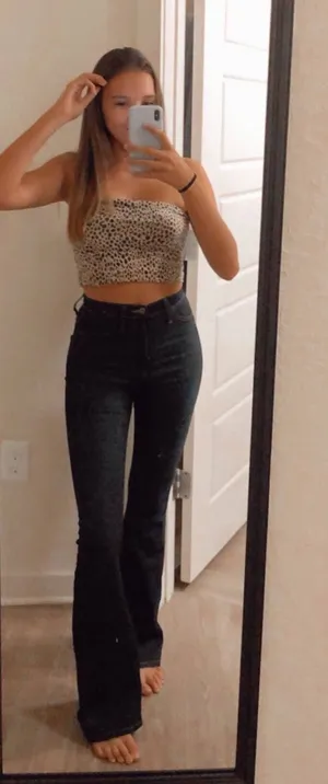Vibrant Miu High Rise Flare Jeans thumbnail 1