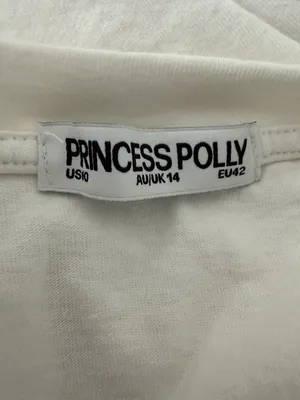 Princess Polly Women White Stay Spicy Chili Pepper Graphic Crop Tee Sz 10(A855) thumbnail 12