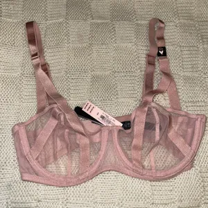 Victoria's Secret Unlined Mesh Balconette Bra thumbnail 3