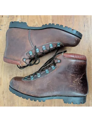 Vintage Leather Italian Made Mountaineering Style Boots thumbnail 3