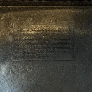 Vintage 90's COACH 9816 Legacy Slim Black Glove Leather Bucket Bag - Broken Zip thumbnail 8