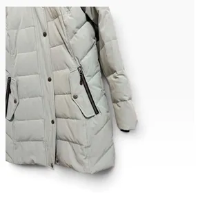 Arctic Expedition Faux Fur Hood Quilted Puffer hydradown Jacket Coat Small P thumbnail 6
