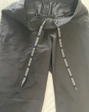 MedCouture Black Scrub Bottoms thumbnail 2