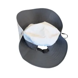 Women's Sun Shade Hat Wide Brim Hat UV Blocking Hiking Camping Sun Protect White thumbnail 4