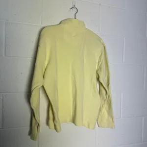 Tommy Bahama Womens Pastel Yellow Quarter Zip Pullover Sweatshirt‎ Size M thumbnail 5