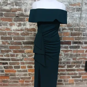 Xscape Formal Evening Gown Sz 4 Green Wedding Guest Party Mother of Bride Prom thumbnail 5